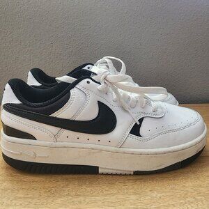 Nike Gamma Force White Black DX9176-100 Basketball Shoes Womens Sz 7
